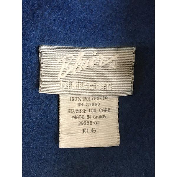 レディース 古着 90s BLAIR 海岸 灯台 総柄 フリース ジャケット XL