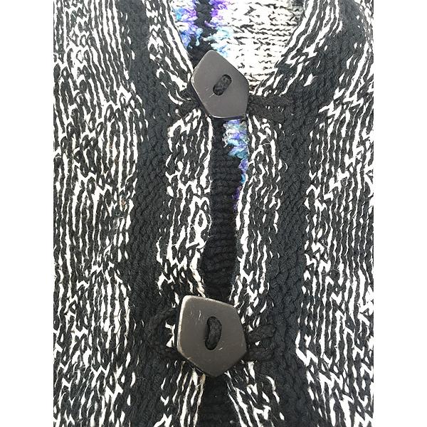 レディース 古着 80s USA製 Custom Made 異素材 ミックスカラー