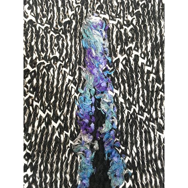 レディース 古着 80s USA製 Custom Made 異素材 ミックスカラー