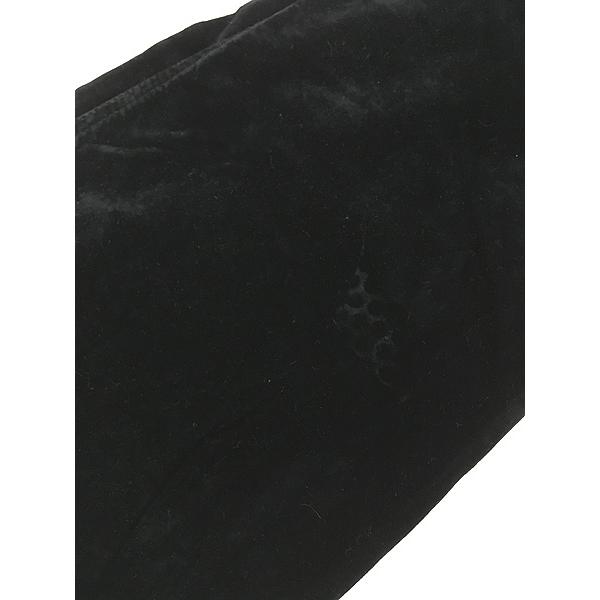 レディース 古着 90s JouJou 光沢 ブラック ベルベット ベロア