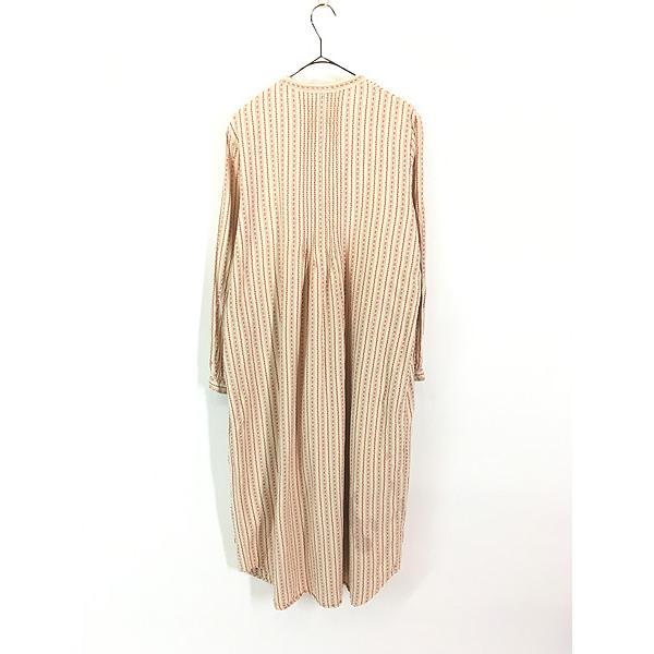 レディース 古着 LL Bean チロリアン柄 ピンタック フランネル