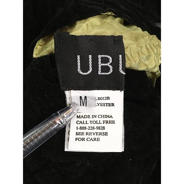 レディース 古着 90s UBU スクエア シャーリング デザイン 中綿