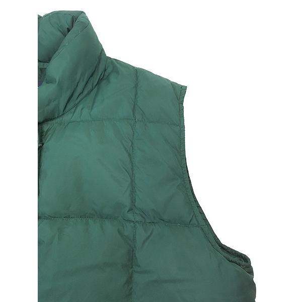 レディース 古着 90s LANDS' END 軽量 ナイロン シェル グース ダウン