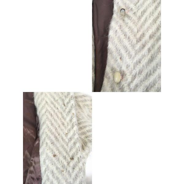 レディース 古着 80s Canada製 electre シェブロン ストライプ