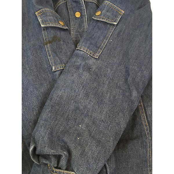 レディース 古着 70s Eddie Bauer デニム グース ダウン ジャケット G