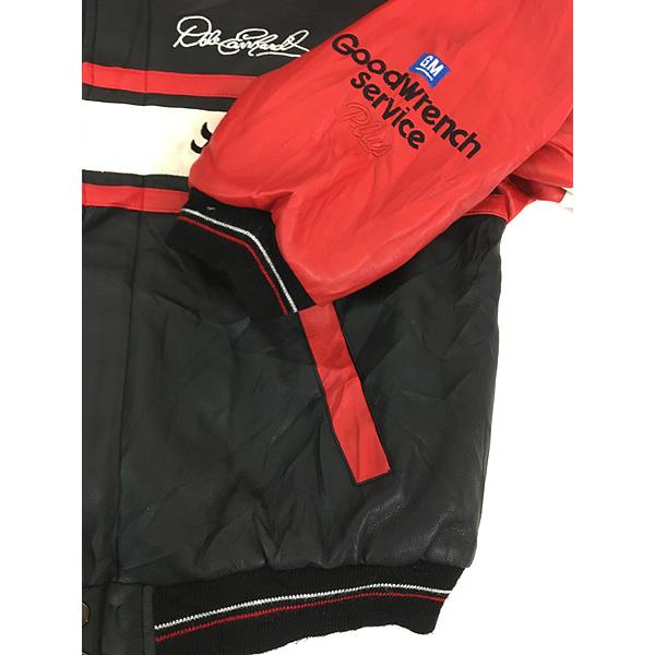 古着 90s CHASE 「Dale Earnhard」 ドライバー 企業 刺しゅう パデット