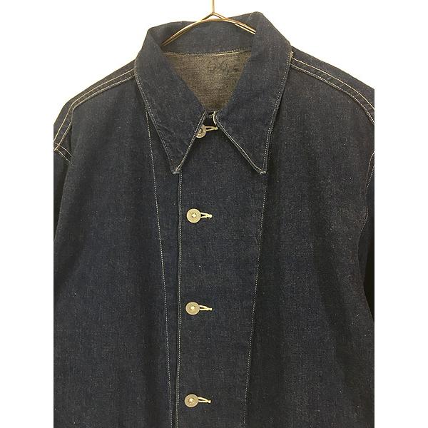 古着 40s 米軍 US ARMY WW2 M-40 メタルボタン 10.5oz 真紺 インディゴ