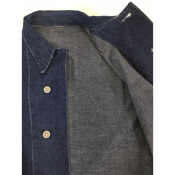 古着 40s 米軍 US ARMY WW2 M-40 メタルボタン 10.5oz 真紺 インディゴ
