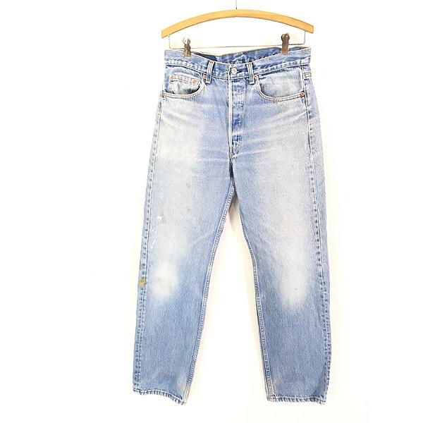 90'S Levi's 501-0115 Straight Denim Pants Made in USA Men's W33 Vintage cotton blue type Vintage Second Hand main image 0