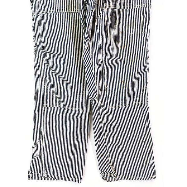 古着 40-50s POWR HOUSE エプロン付 Wニー ヒッコリー デニム ワーク