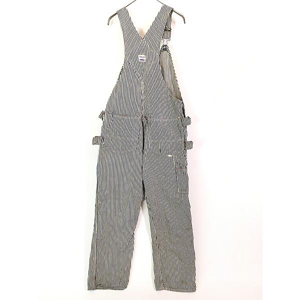 古着 40-50s POWR HOUSE エプロン付 Wニー ヒッコリー デニム ワーク