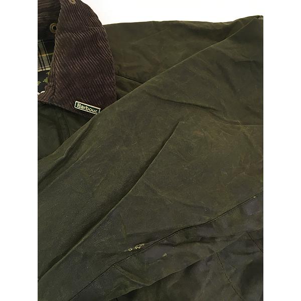 古着 90s 英国製 Barbour 3ワラント 「BEDALE」 オイルド ワックス