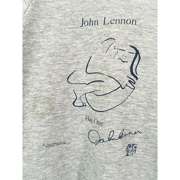 古着 70s John Lennon 蛇雲玲音 「Bag One」 ドローイング アート