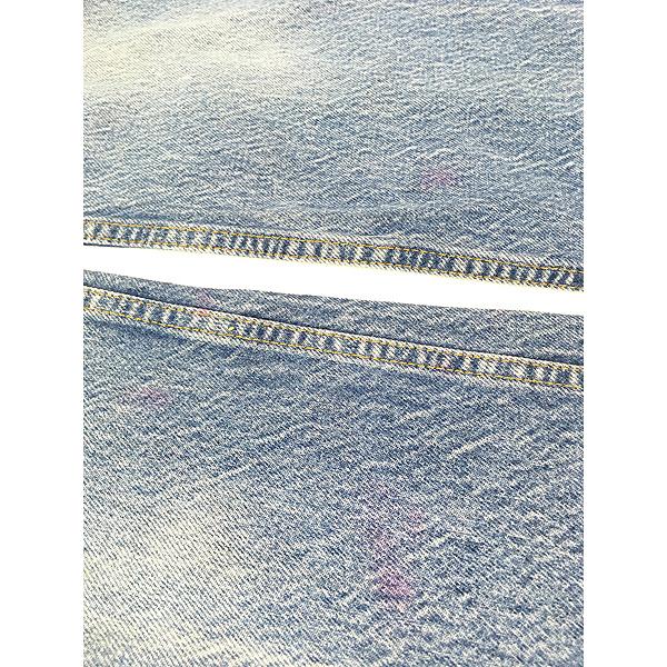 古着 90s USA製 Levi's 517-0215 ヒゲ ブルー デニム ブーツカット