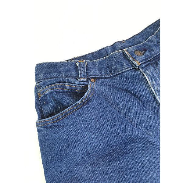 古着 80s Levi's リベット トリプルステッチ ストレッチ デニム ワーク