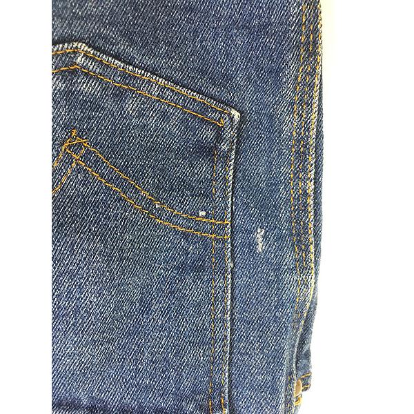 古着 80s Levi's リベット トリプルステッチ ストレッチ デニム ワーク