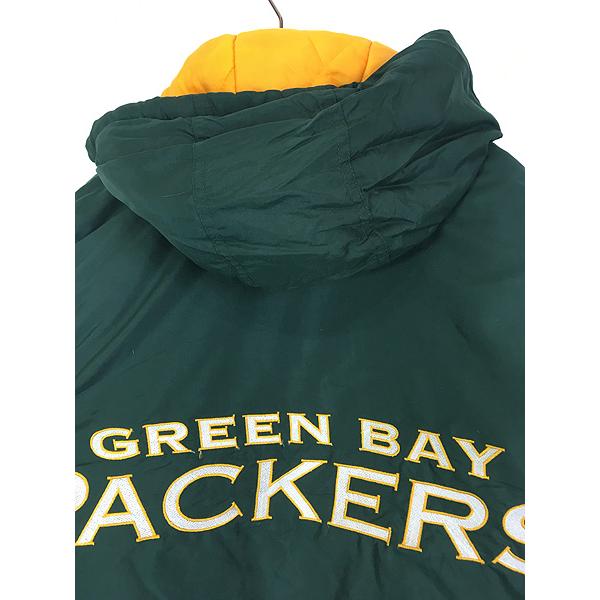 古着 NFL Green Bay Packers パッカーズ 2way パデット ナイロン