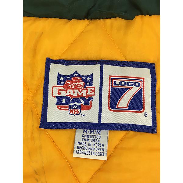 古着 NFL Green Bay Packers パッカーズ 2way パデット ナイロン