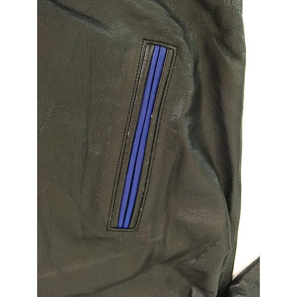 古着 PEPSI ペプシ コーラ 企業 本革 カウ レザー エナメル パッチ