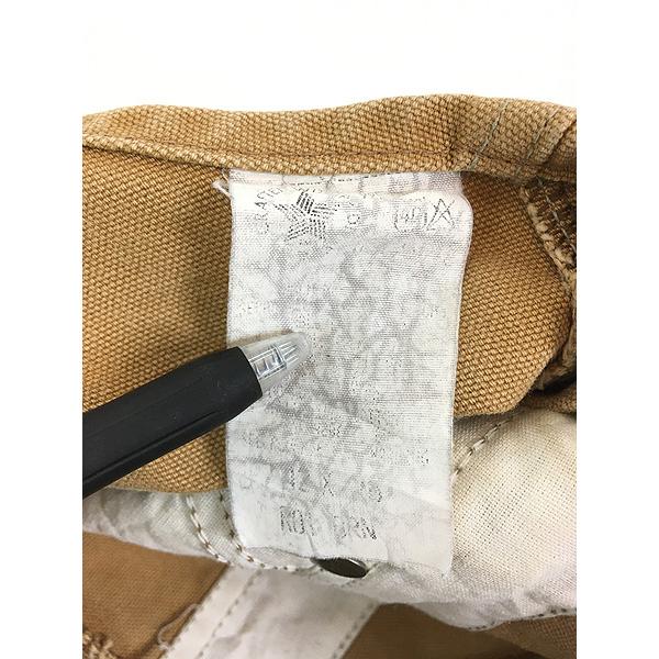 古着 80s USA製 Carhartt ブラウン ダック Wニー ワーク