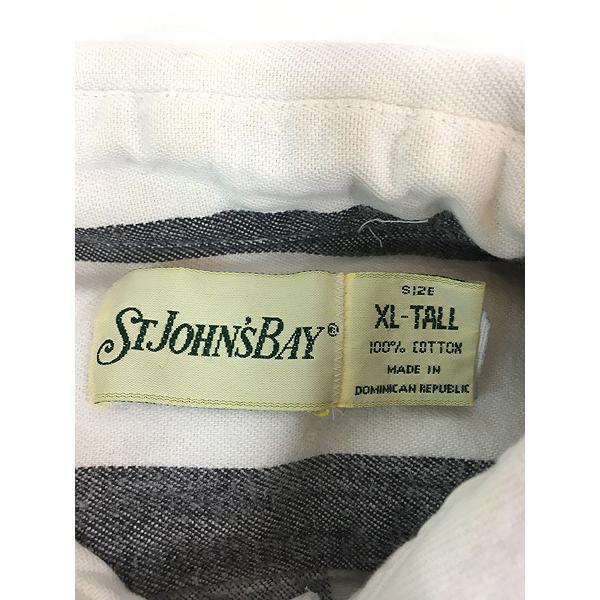 古着 80s St John's Bay BIG MAC 貴重!! 白黒 太ピッチ ワイド