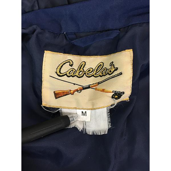古着 80s USA製 Cabela's 「GORE-TEX」 ネイビー ソリッド ゴア