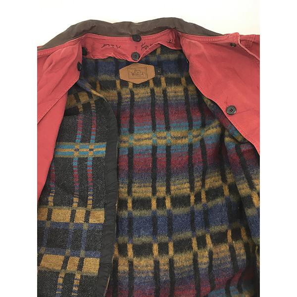 80s woolrich 襟レザー ダック ハンティングジャケット usa製 80s woolrich 襟レザー ダック ハンティングジャケット usa製 - メルカリ