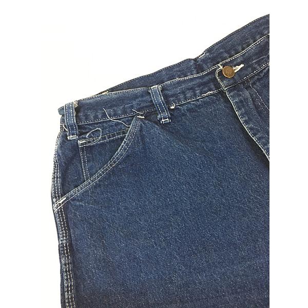 古着 90s Dickies デニム ワーク ペインター パンツ ストレート W34 L32 古着 90s Dickies デニム ワーク ペインター パンツ ストレート W34