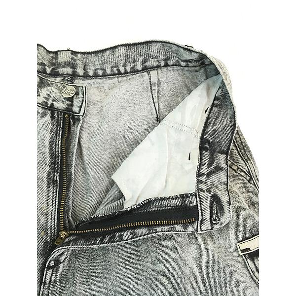 古着 90s Lee 「AIRGEAR」 ブラック ケミカル デニム カーゴ