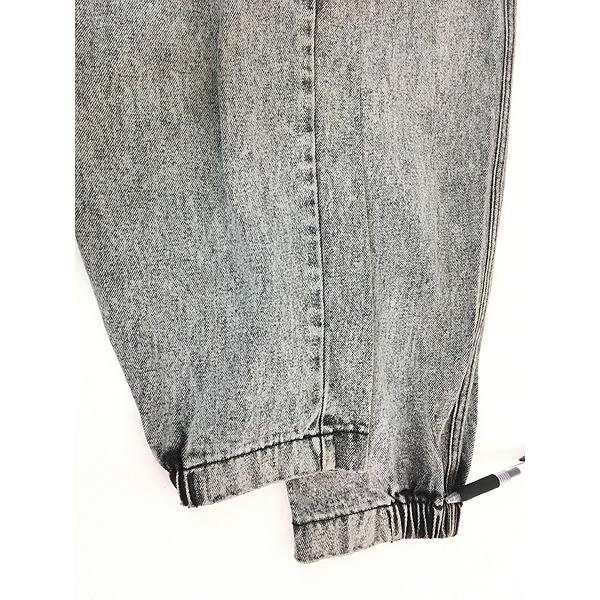 古着 90s Lee 「AIRGEAR」 ブラック ケミカル デニム カーゴ パラシュート パンツ ジーンズ W32 L33 古着 90s Lee 「AIRGEAR」 ブラック ケミカル デニム カーゴ