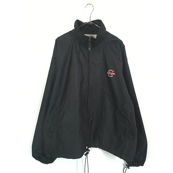 古着 90s NAUTICA COMPETITION 両面 ロゴ プリント ナイロン ジャケット XL位 古着 | 