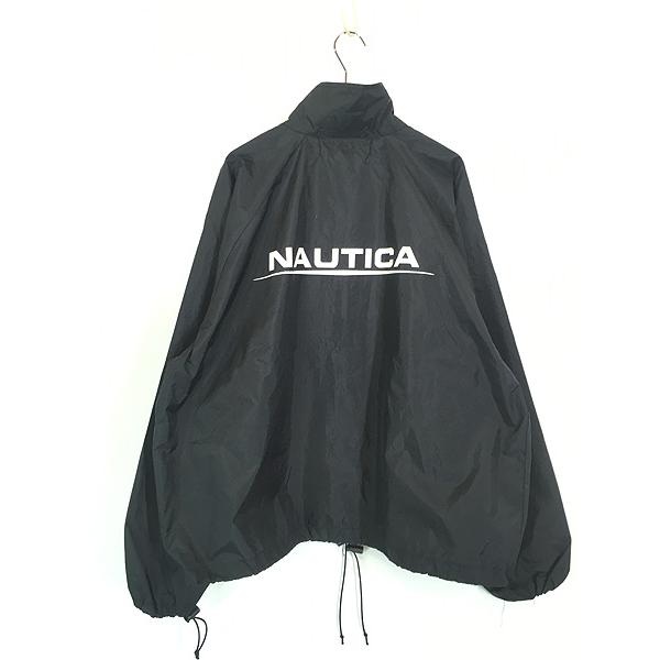 古着 90s NAUTICA COMPETITION 両面 ロゴ プリント ナイロン ジャケット XL位 古着 |  | 02