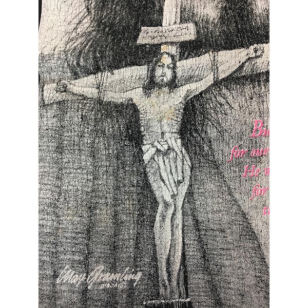 古着 90s USA製 Jesus Christ 「Payed Our Price For Sin!」 イエス
