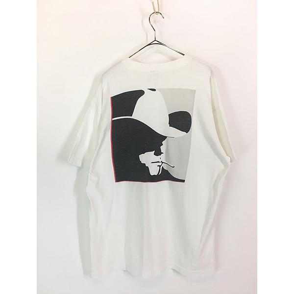 古着 90s USA製 Marlboro マルボロ カウボーイ ポケット Tシャツ ポケT