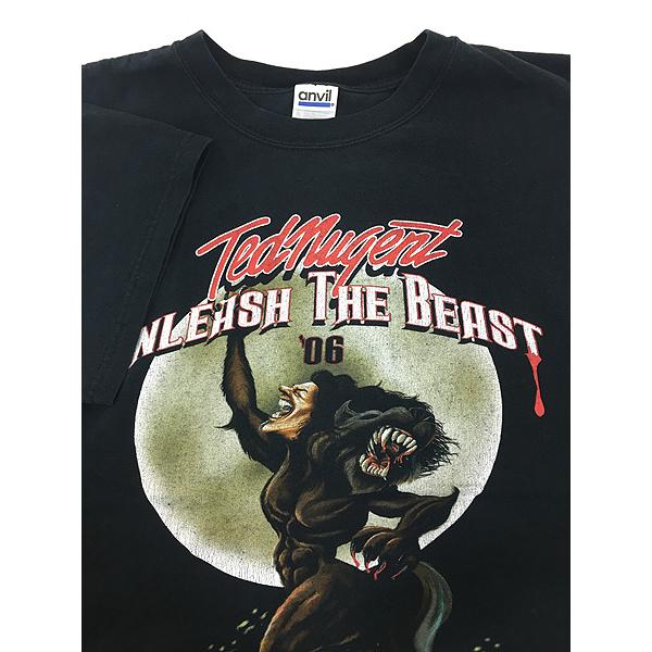 古着 00s Ted Nugent 「Unleash the Beast」 ヘヴィ メタル ハード 
