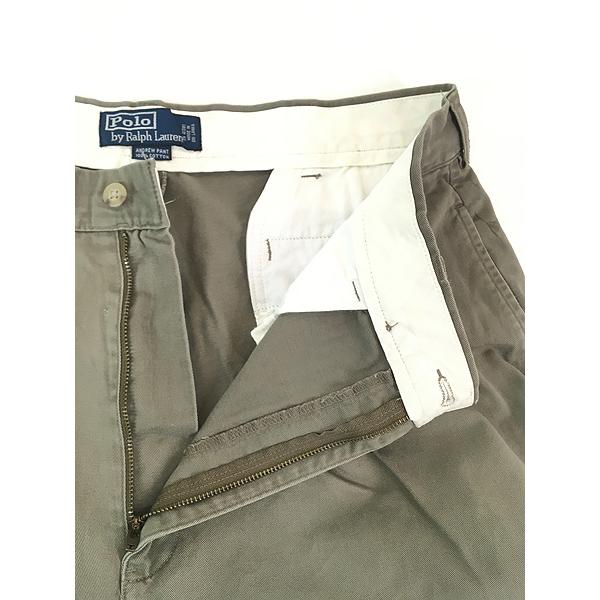 古着 90s Polo Ralph Lauren 「ANDREW PANT」 タック チノ 古着 90s Polo Ralph Lauren 「ANDREW PANT」 タック チノ