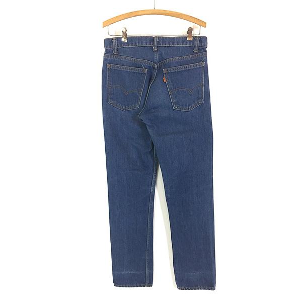 古着 80s USA製 Levi's 505-0917 濃紺 ブルー ソフト デニム 古着 80s USA製 Levi's 505-0917 濃紺 ブルー ソフト デニム