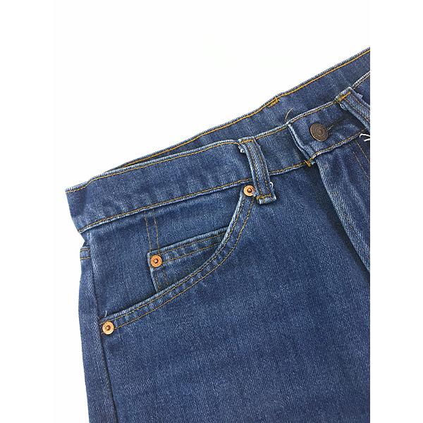 古着 80s USA製 Levi's 505-0917 濃紺 ブルー ソフト デニム 古着 80s USA製 Levi's 505-0917 濃紺 ブルー ソフト デニム
