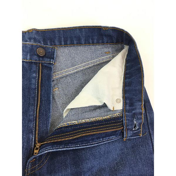 古着 80s USA製 Levi's 505-0917 濃紺 ブルー ソフト デニム 古着 80s USA製 Levi's 505-0917 濃紺 ブルー ソフト デニム