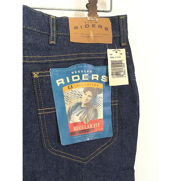 古着 Deadstock!! 90s USA製 Lee 102-0341 真紺 ブルー デニム