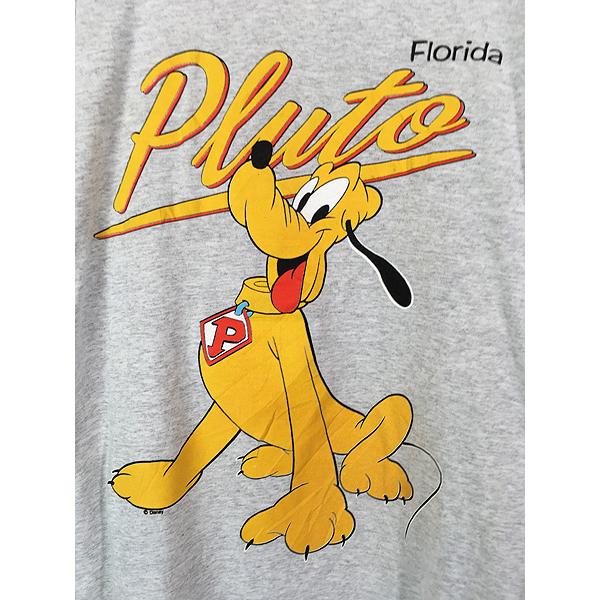 Vintage 90's DISNEY Pluto シングルステッチ Tシャツ Vintage 90´s DISNEY Pluto シングルステッチ Tシャツ
