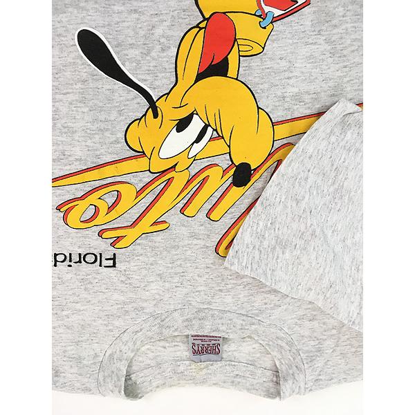 Vintage 90's DISNEY Pluto シングルステッチ Tシャツ 80s ミッキーマウス ディズニー ヴィンテージTシャツ シングル