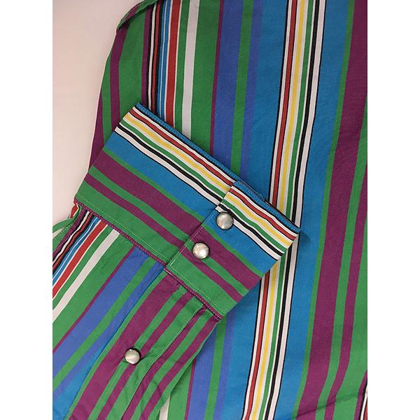 古着 Polo Ralph Lauren 「 WESTERN CUSTOM FIT」 カラフル 古着 Polo Ralph Lauren 「 WESTERN CUSTOM FIT」 カラフル