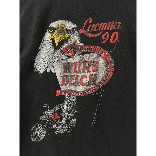 古着 80s USA製 HARLEY DAVIDSON 「3D EMBLEM」 ヘビ スネーク