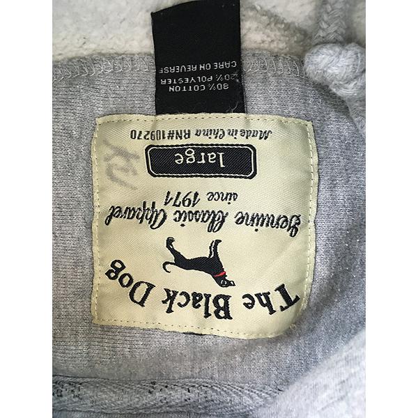 古着 00s- 「Black Dog」 ワンちゃん リバース タイプ ヘビー