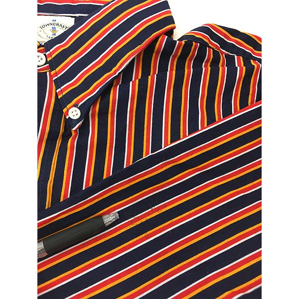 古着 60s Penneys Towncraft 「Penn-Prest」 マルチ ストライプ 古着 60s Penneys Towncraft 「Penn-Prest」 マルチ ストライプ