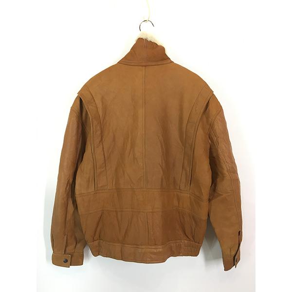古着 70s 英国製 Owen Barry B-3 タイプ 本革 シープスキン レザー