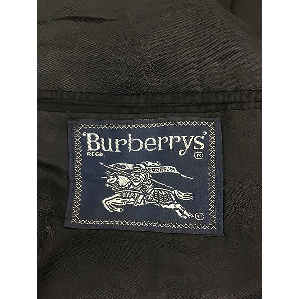 ■ 48167★年 バーバリーズ 金ボタン プレステージコレクション 金タグ* オールド Burberrys バーバリー 金ボタン 紺ブレザー 2B ジャケット