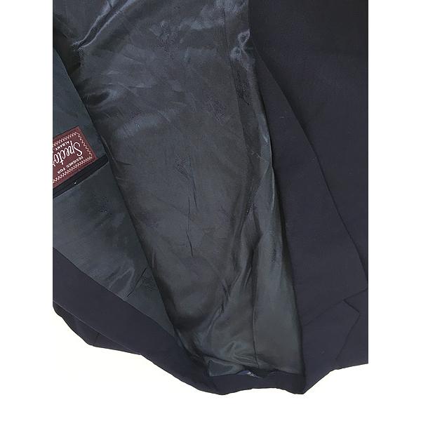 古着 80s USA製 Burberrys × Spector's 金ボタン 上質 ネイビー ウール