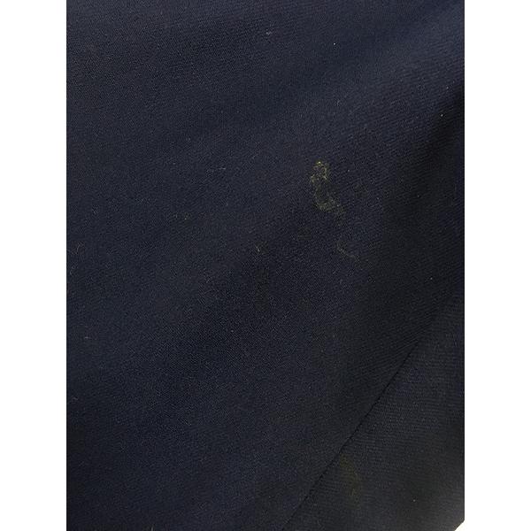 古着 50s サスペンダーボタン ネイビー ギャバジン ウール スラックス